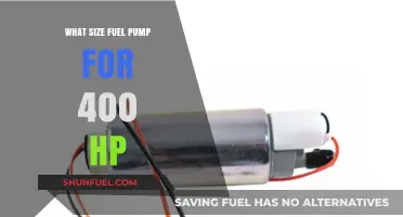 Choosing the Right Fuel Pump for 400 HP Engines
