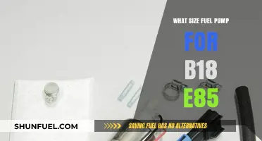 Choosing the Right Fuel Pump for B18 E85 Conversion