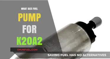 Choosing the Right Fuel Pump Size for Your K20A2 Engine