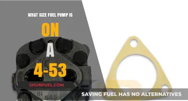 Fuel Pump Size Guide for Detroit Diesel 4-53 Engines