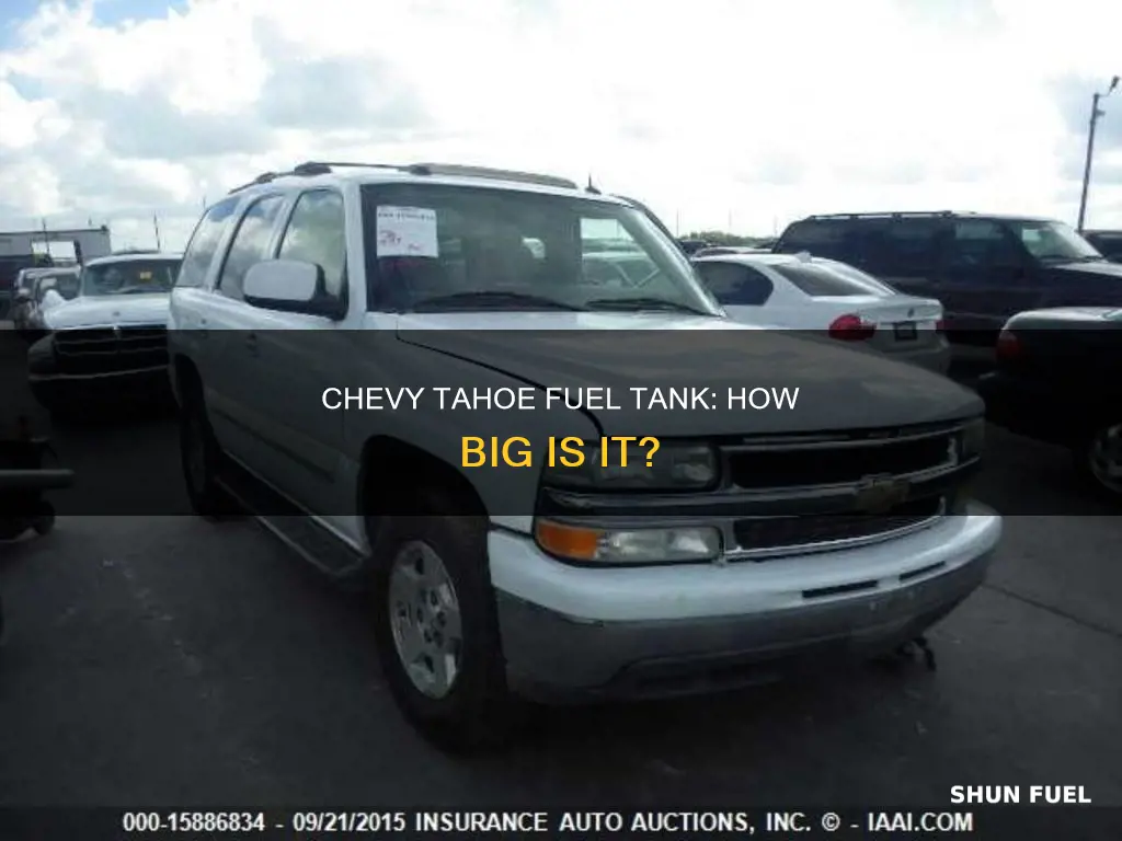 what size fuel tank does a 96 chevy tahoe have