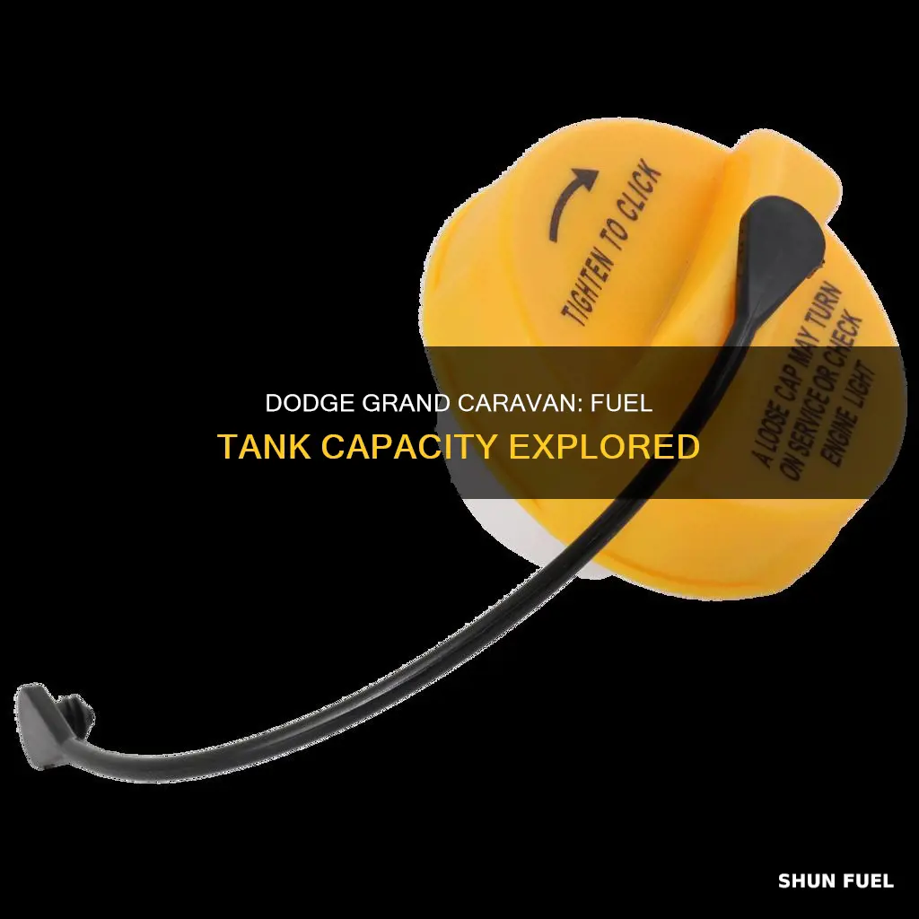 what size fuel tank does the dodge 2008 grand caravan