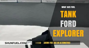Ford Explorer Fuel Tank: Size and Capacity Explored