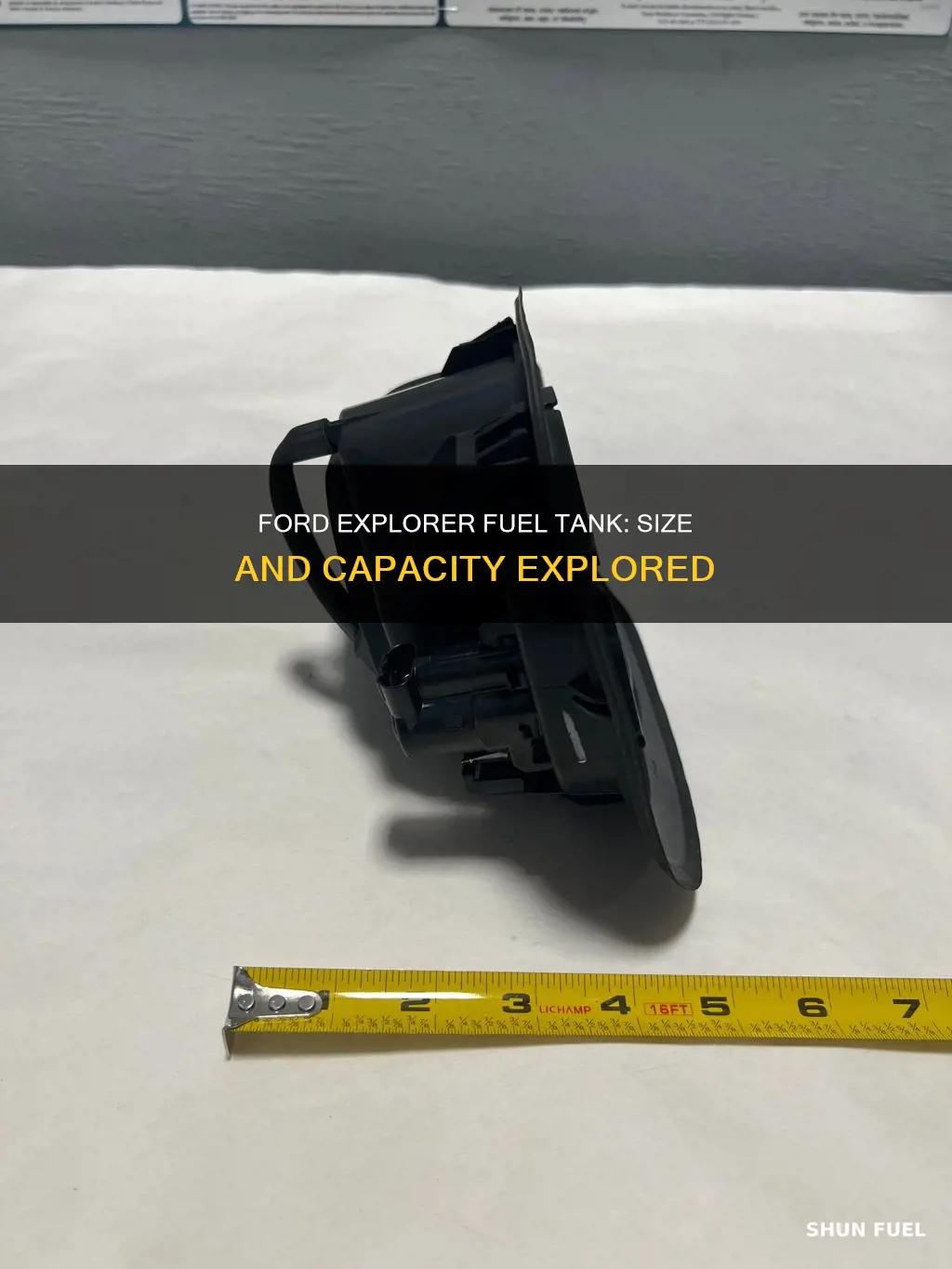 what size fuel tank ford explorer