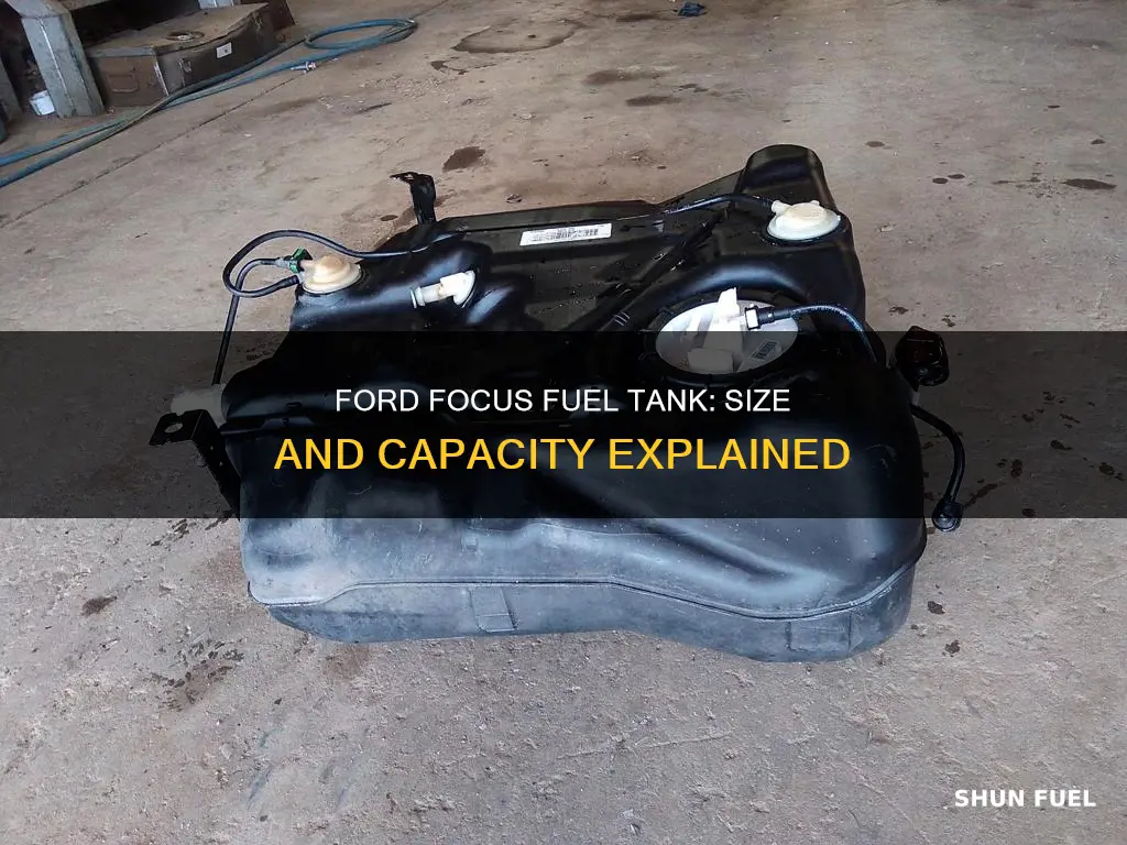 what size fuel tank ford focus