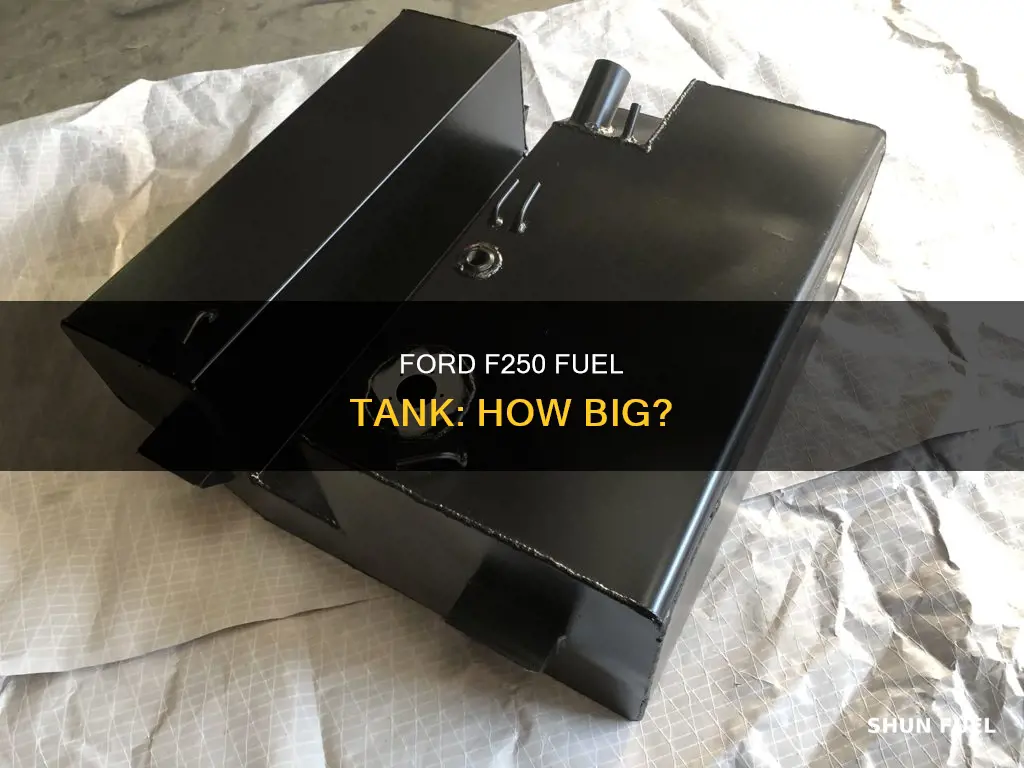 what size fuel tank in a 1985 f250
