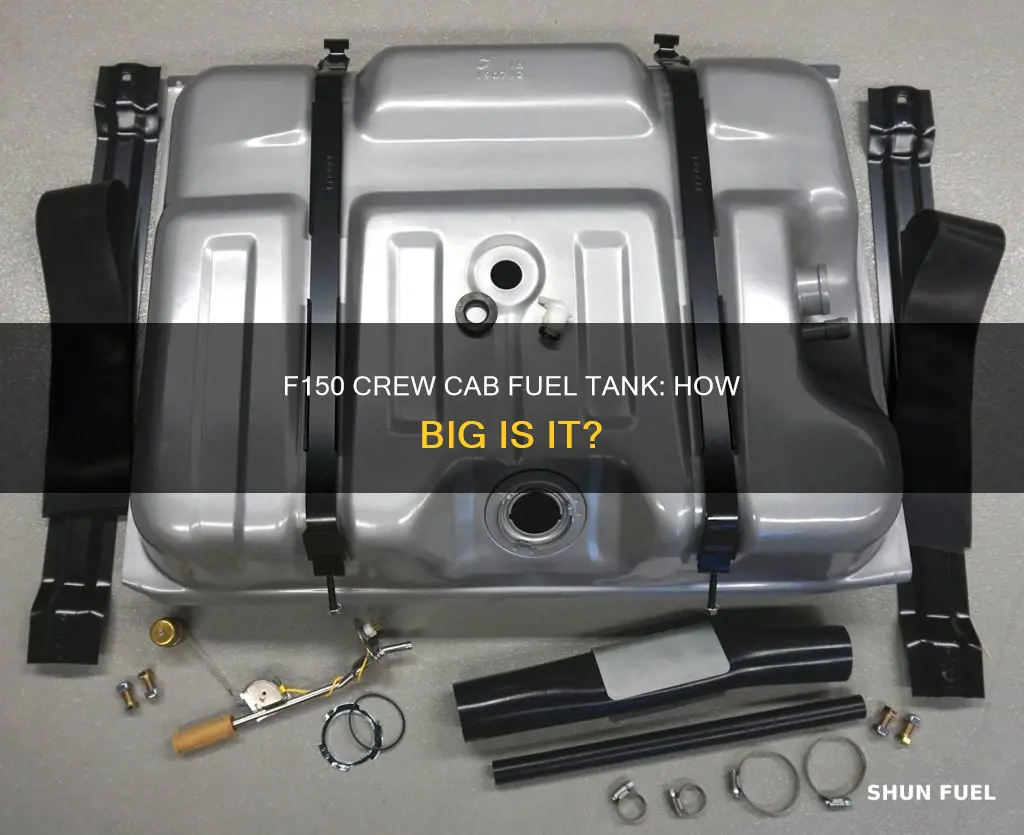 what size fuel tank in a 2004 f150 crew cab