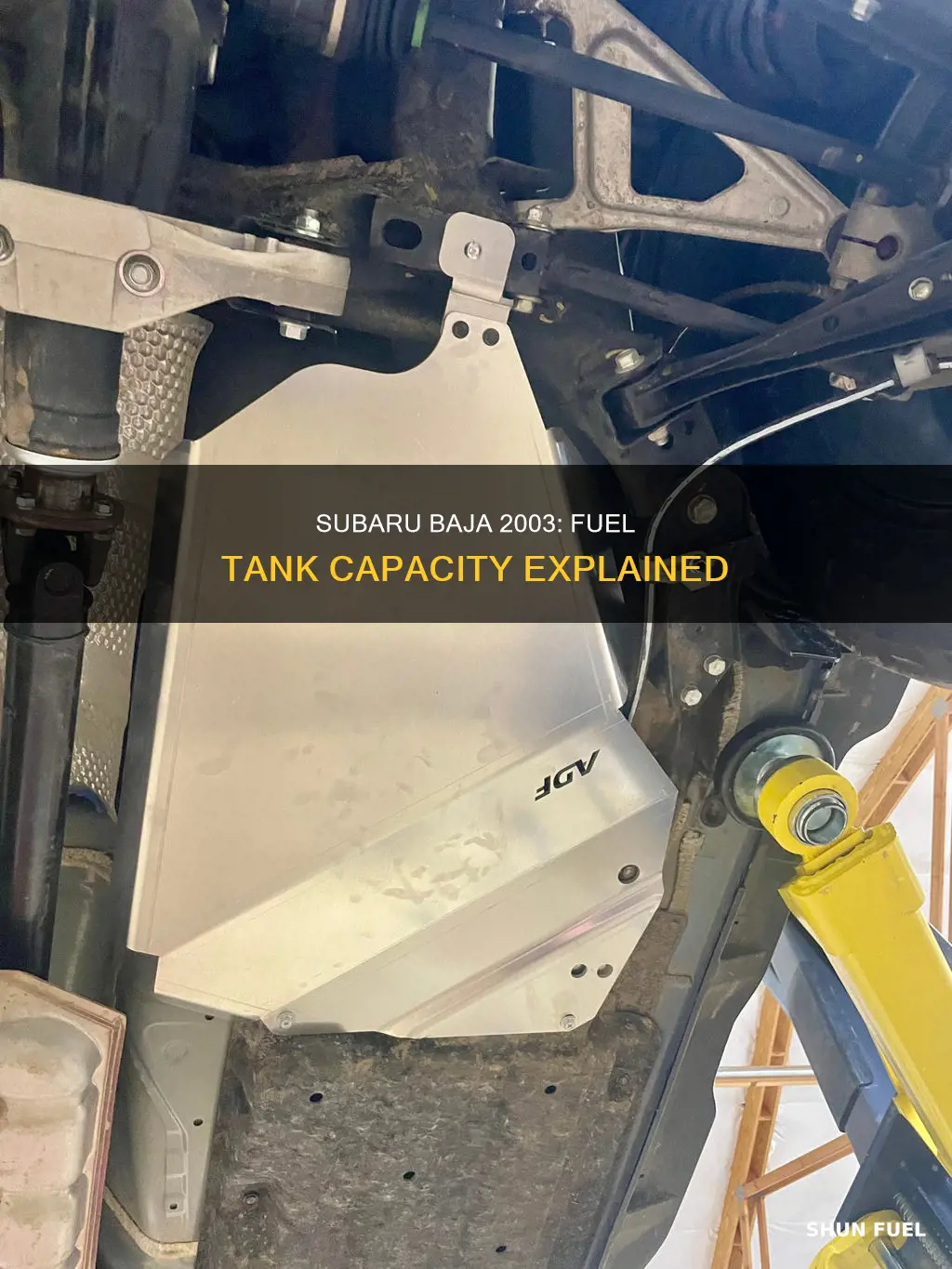 what size fuel tank is 2003 subaru baja