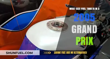 Grand Prix Fuel Tank: Size and Specifications