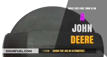 John Deere Fuel Tank Sizes: Understanding Your Model's Capacity