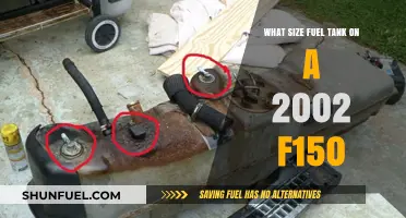 Fuel Tank Capacity for 2002 F150 Trucks