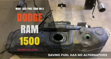 Dodge Ram 1500: Fuel Tank Capacity Explored