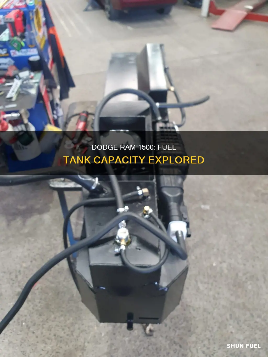 what size fuel tank on a dodge ram 1500