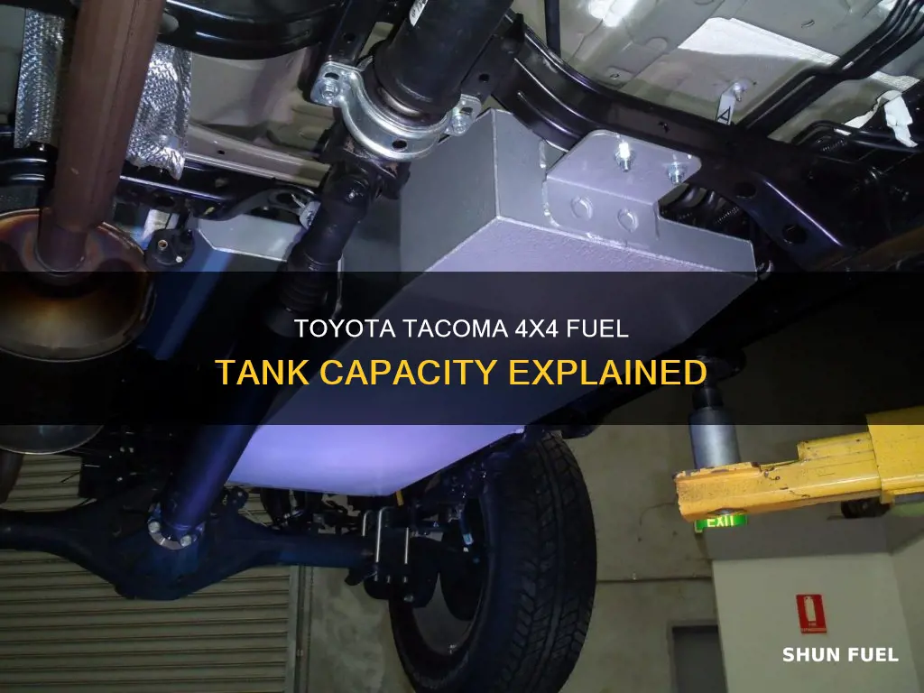 what size fuel tank on a toyota tacoma 4x4