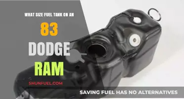 Fuel Tank Capacity for 83 Dodge Ram: How Big?