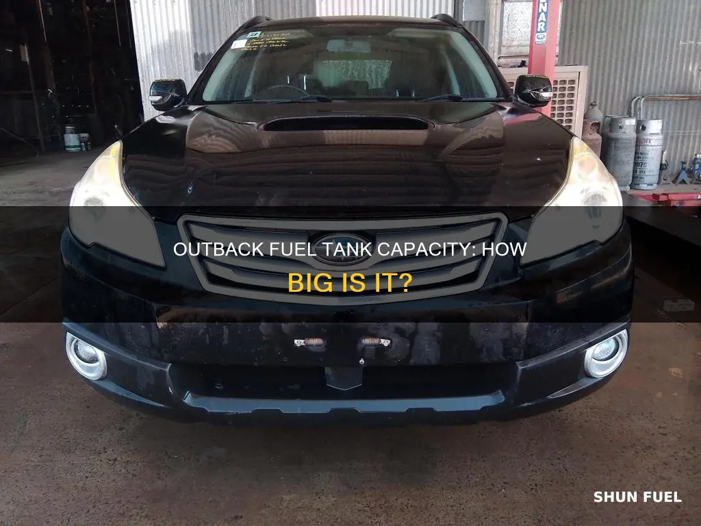 what size fuel tank subaru outback