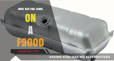 Fuel Tank Capacity of the F9000: How Big Are They?
