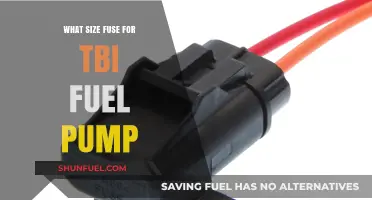 Choosing the Right Fuse Size for Your TBI Fuel Pump Setup