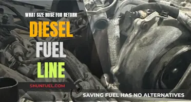 Hose Size for Returning Diesel: The Ultimate Guide