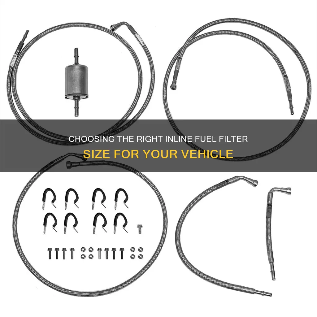 what size inline fuel filter