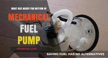 Choosing the Right Insert Size for Your Mechanical Fuel Pump Bottom