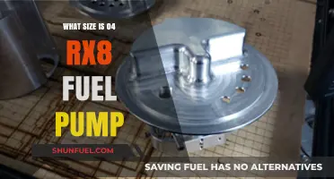 RX8 04 Fuel Pump Size Guide: Everything You Need to Know