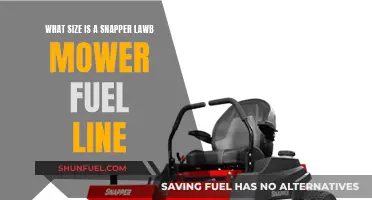 Fuel Line Size for Snapper Lawn Mower: What Fits?