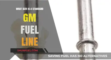 Standard GM Fuel Line Dimensions: A Comprehensive Guide