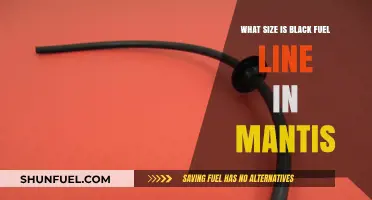 Understanding the Mantis Fuel Line: Black Fuel Line Dimensions