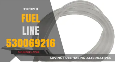 Understanding the Fuel Line Size: 530069216