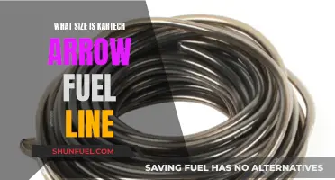 Kart Fuel Line Sizing: Kartech Arrow Specs
