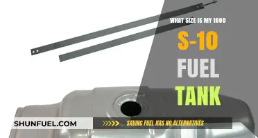 Fuel Tank Capacity of the 1990 S-10 Truck