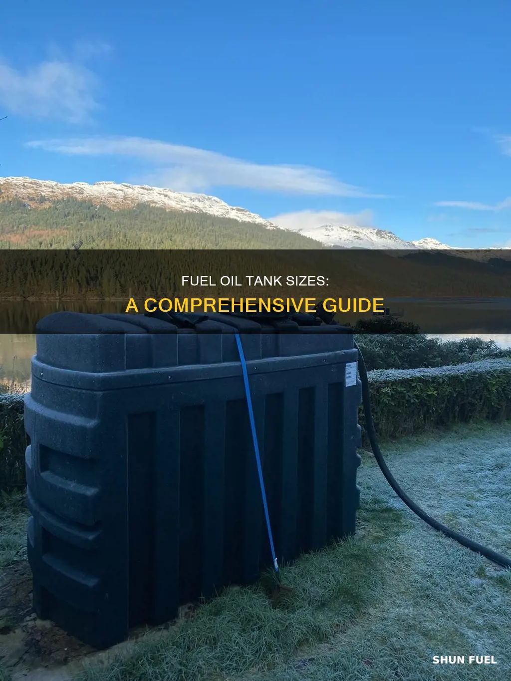 what size is my fuel oil tank