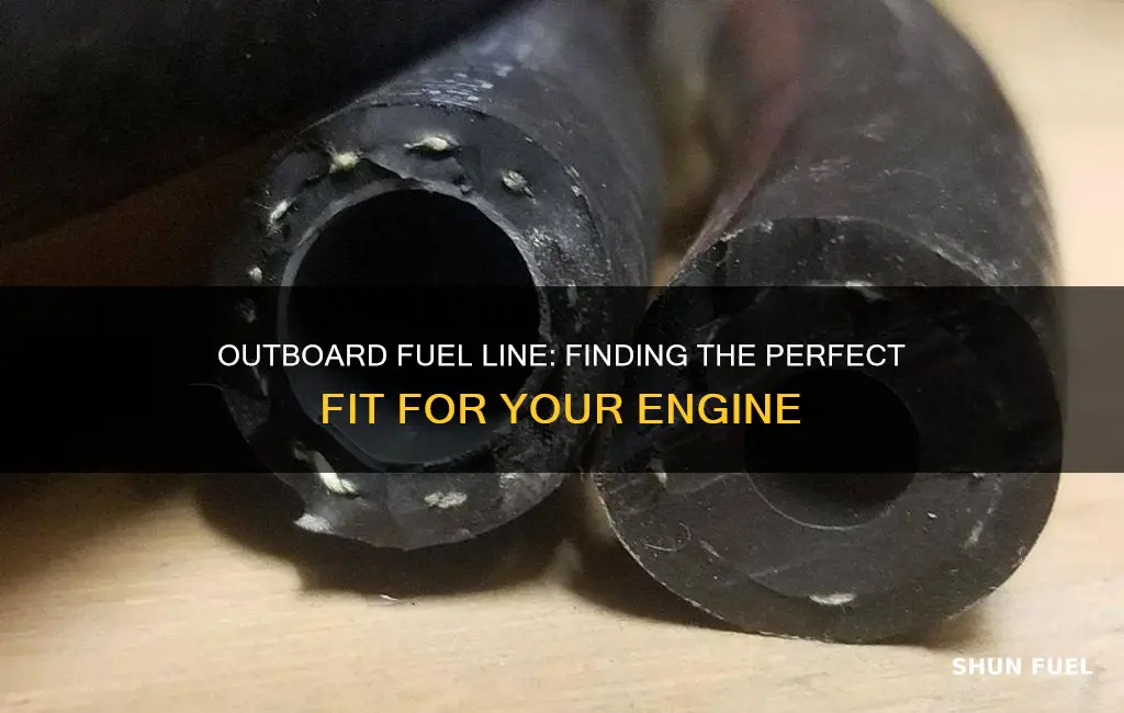 what size is outboard fuel line