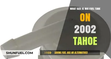 Fuel Tank Capacity of 2002 Tahoe Models
