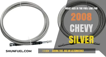 Chevy Silverado Fuel Line: 2008 Model Size Guide