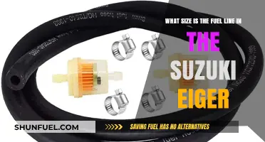 Suzuki Eiger Fuel Line: Size and Compatibility Guide