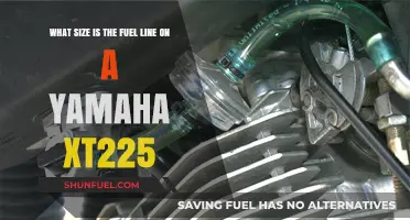 Yamaha XT225 Fuel Line: Size and Specs Revealed