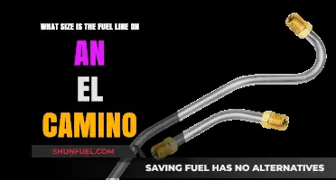 El Camino Fuel Line: Size Matters for Optimal Performance