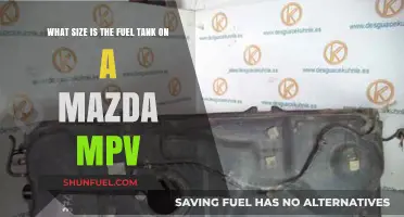 Mazda MPV Fuel Tank: How Big Is It?
