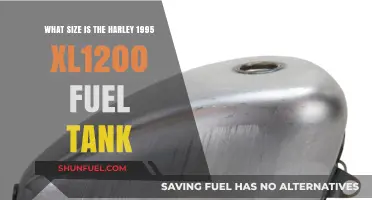 Harley 1995 XL1200: How Big Is the Fuel Tank?