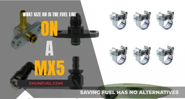 Fuel Line Size for MX5: OD Guide