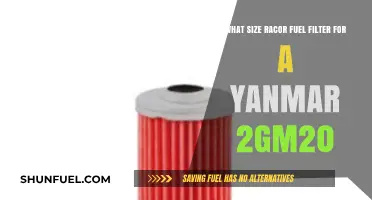 Yanmar 2GM20 Fuel Filter: Choosing the Right Racor Size