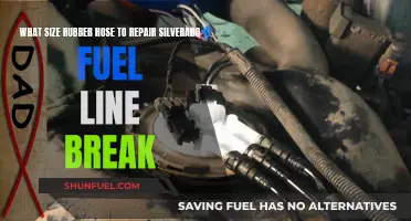 Repairing Silverado Fuel Lines: Hose Sizing for DIY Fixes