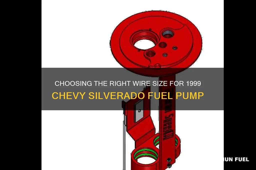 what size wire for fuel pump on 1999 chevy silverado