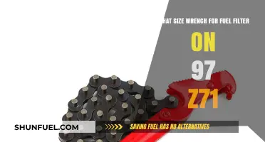 Wrench Size for Fuel Filter Replacement on a '97 Chevy Truck