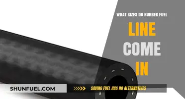 Rubber Fuel Line Sizes: A Comprehensive Guide