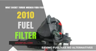 Ford Fusion Fuel Filter: Torque Wrench Sockets
