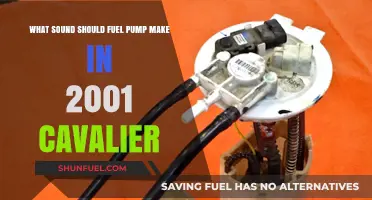 2001 Cavalier Fuel Pump Noise: What's Normal and What's Not
