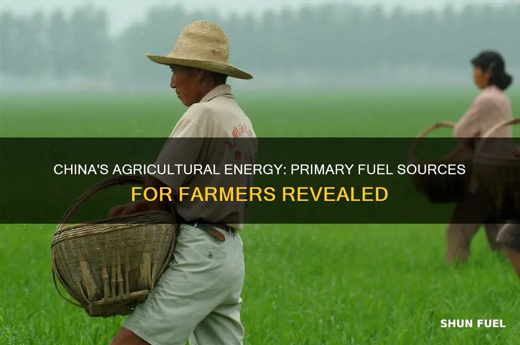 what source of fuel is used by most chinese farmers